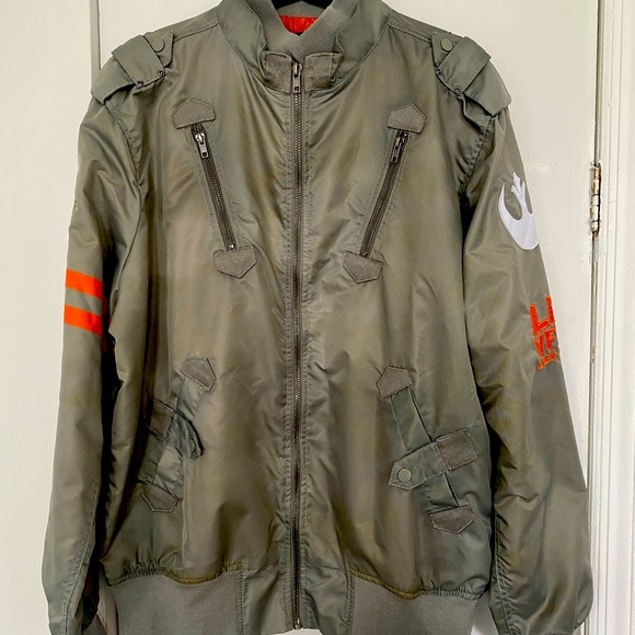 COLLECTIBLE RARE Star Wars The Force Awakens VFX crew jacket - Picture 1 of 6